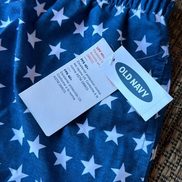 Old Navy Star & Stripes Swim Trunks - Picture 2 of 5